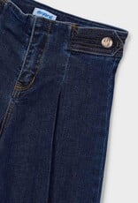 Mayoral Wide Leg Denim Pants Super Dk