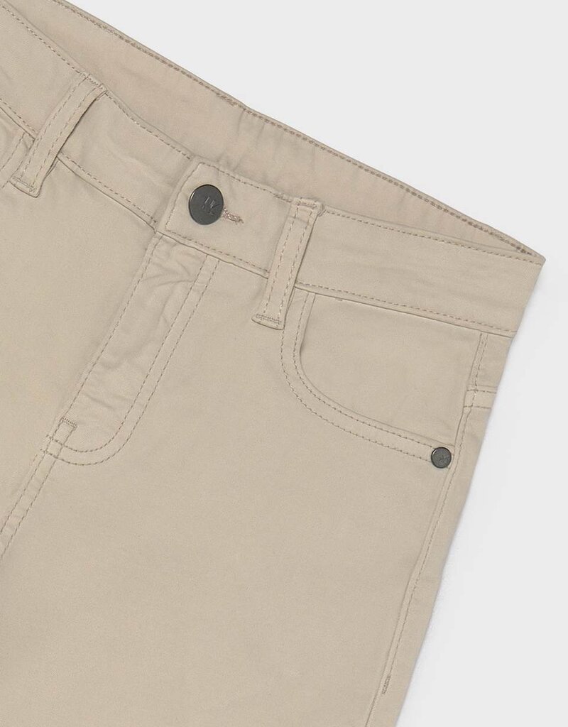 Mayoral Boys 5 Pocket Slim Fit Basic Pant Walnut