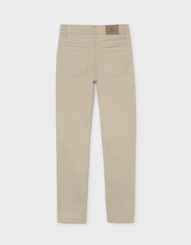 Mayoral Boys 5 Pocket Slim Fit Basic Pant Walnut