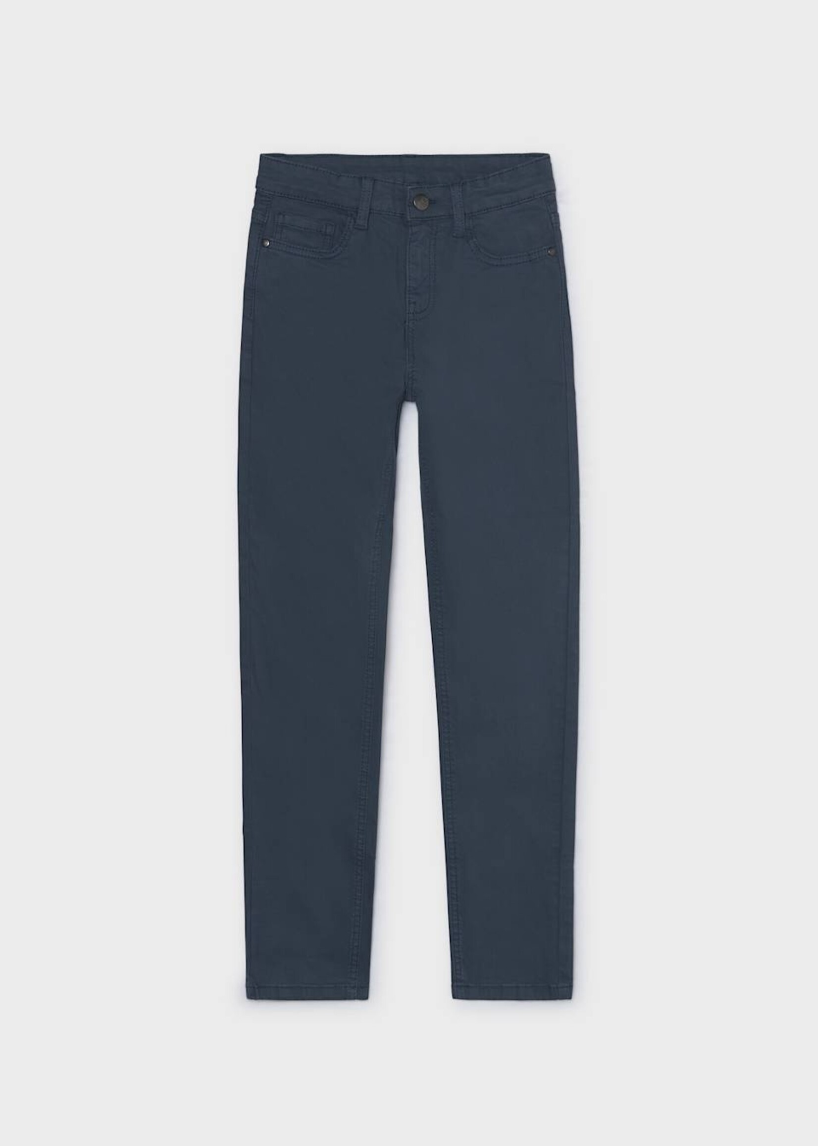Mayoral Boys 5 Pocket Slim Fit Basic Pant Shadow
