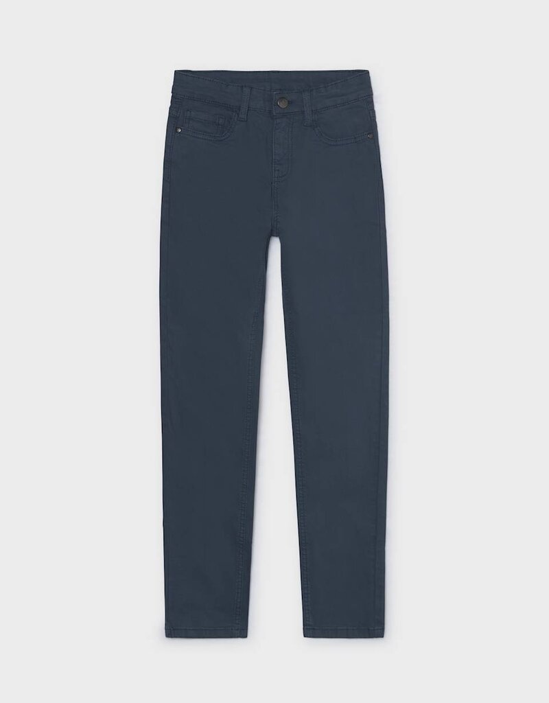 Mayoral Boys 5 Pocket Slim Fit Basic Pant Shadow