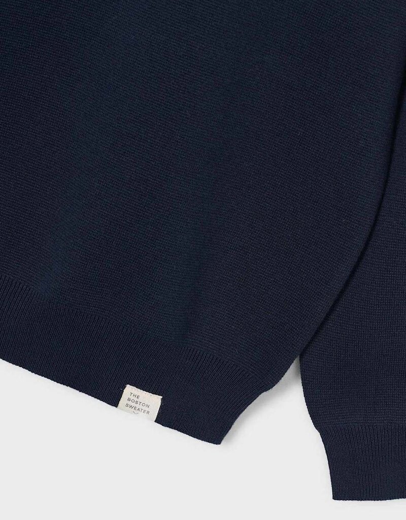 Mayoral Navy Hooded Sweater