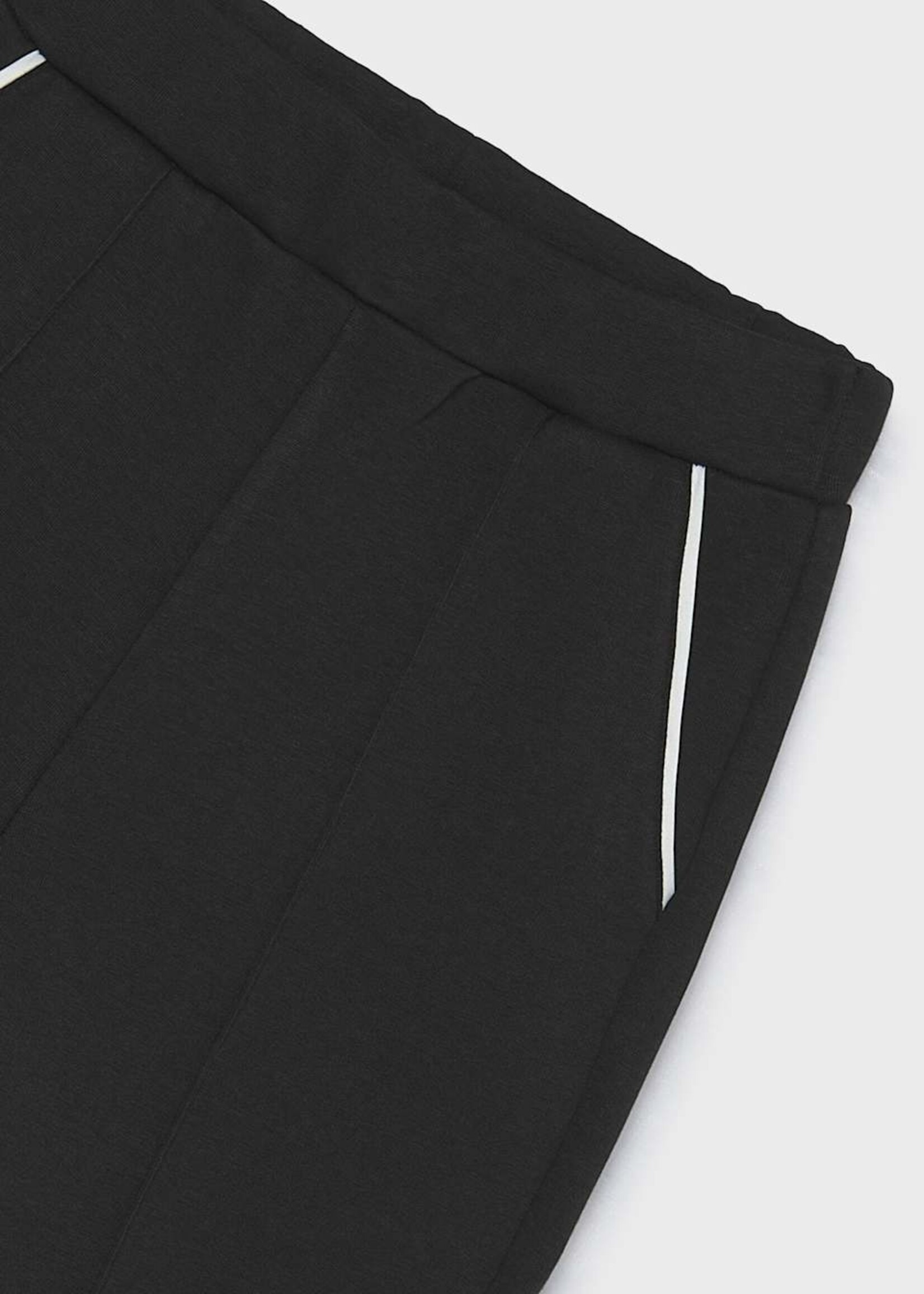 Mayoral Black Interlock Pants