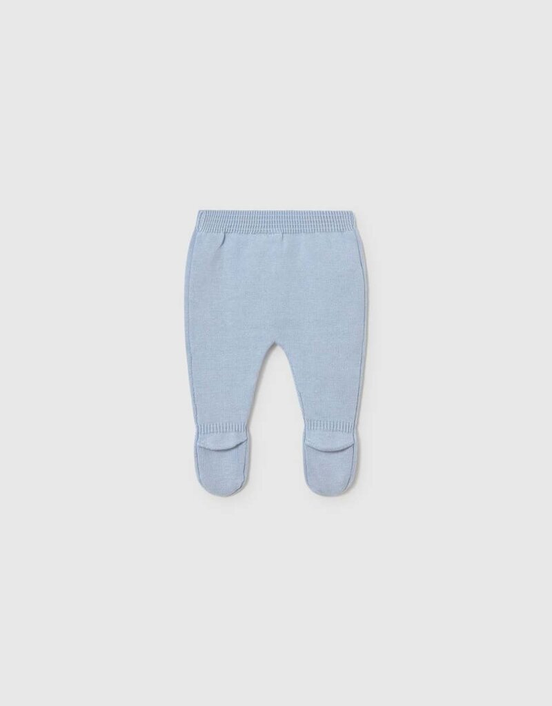 Mayoral 3 piece Footed Pant Set Sky