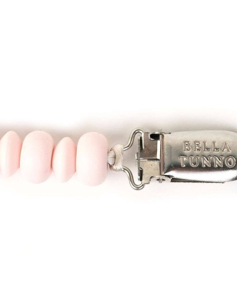 Bella Tunno Light Pink Pacifier Clip