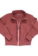 Be Girl Clothing Zip Up Jacket Solid Brown