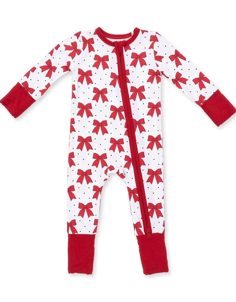 Angel Dear Festive Bows Convertible Romper