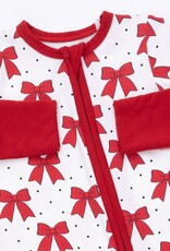 Angel Dear Festive Bows Convertible Romper