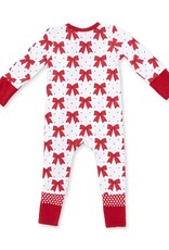 Angel Dear Festive Bows Convertible Romper