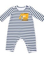 Angel Dear Digger Collection L/S Snap Shoulder Romper