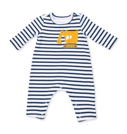 Angel Dear Digger Collection L/S Snap Shoulder Romper