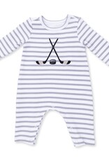 Angel Dear Hockey Long Sleeve Snap Shoulder Romper