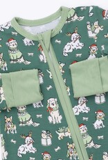 Angel Dear Christmas Dogs Uni Convertible Romper