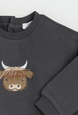 Petit Lem 2PC SET SWEATSHIRT/PANTS Highland Cow