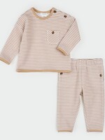 Petit Lem 2PC SET L/S TOP + PANT KNIT CAMEL