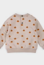Petit Lem 2PC SET TOP + PANT KNIT Pumpkin Print