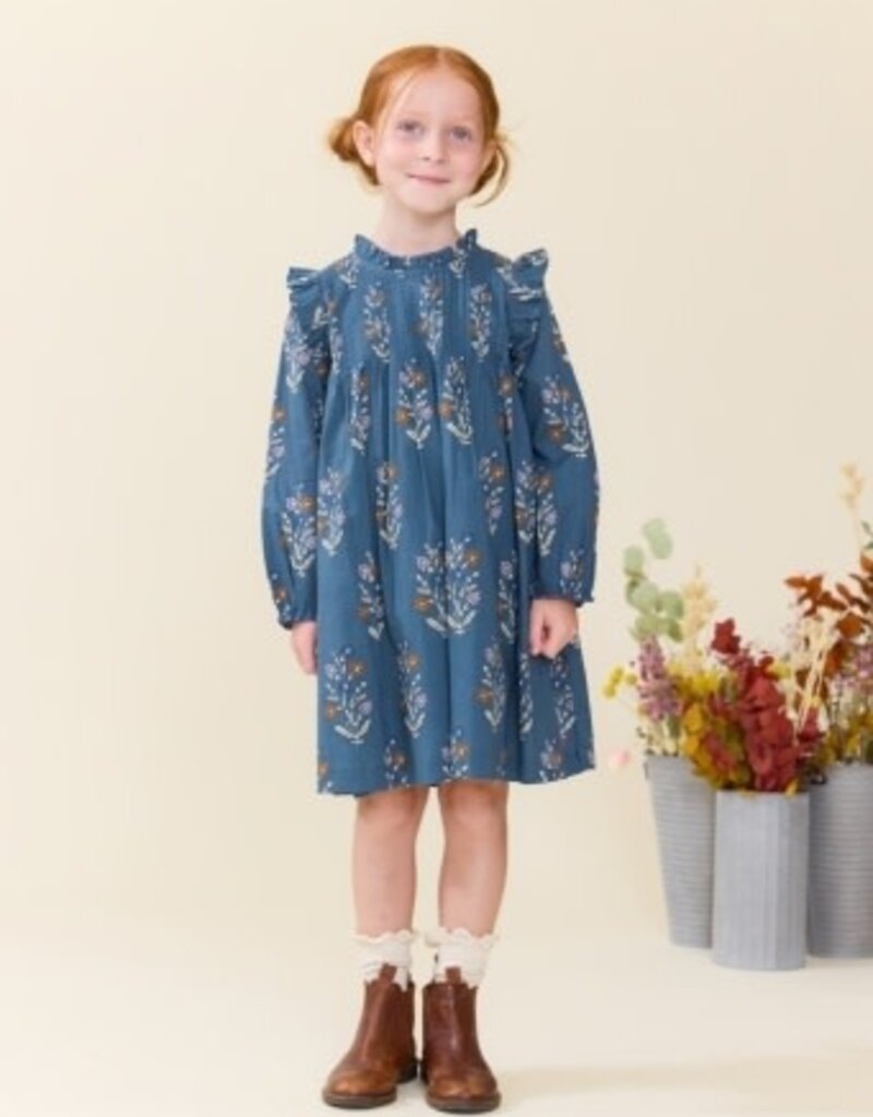 Pink Chicken girls jaipur dress - balsam dewdrop