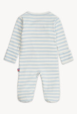 Magnetic Me BLUE STRIPE ORGANIC COTTON FOOTIE