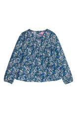 Bisby Anita Top - Brookline Blossoms Blue