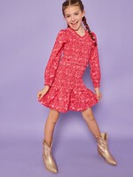 Bisby Indie Dress - Cambridge Crimson Floral