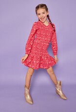 Bisby Indie Dress - Cambridge Crimson Floral