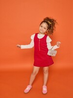 Bisby Retro Jumper - Crimson