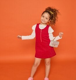Bisby Retro Jumper - Crimson