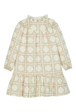 Bisby Jody Dress - Stone Patchwork