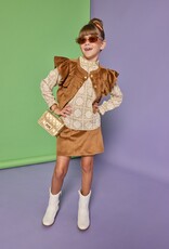 Bisby Tory Top - Stone Patchwork