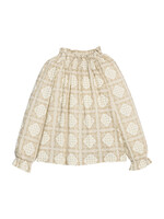 Bisby Tory Top - Stone Patchwork