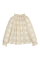 Bisby Tory Top - Stone Patchwork