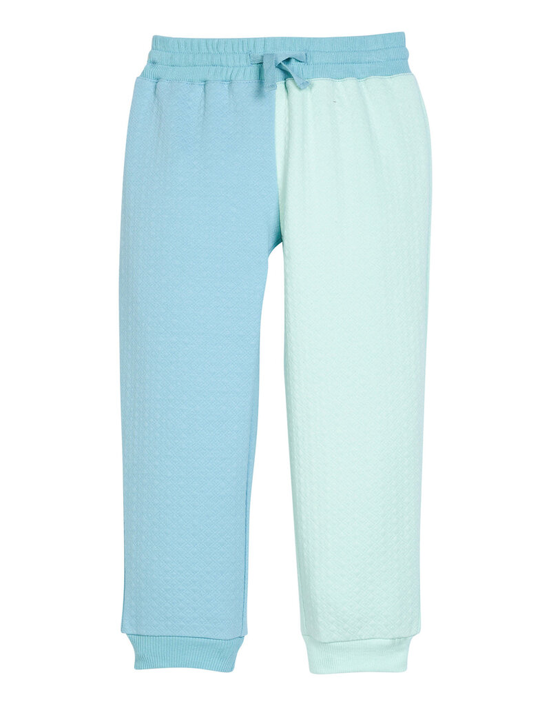 Bisby Color Block Jogger - Blue and Mint