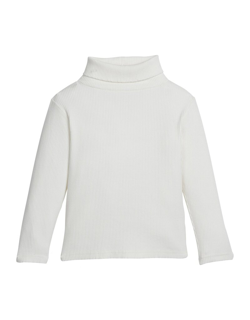 Bisby Ribbed Turtleneck - Ivory