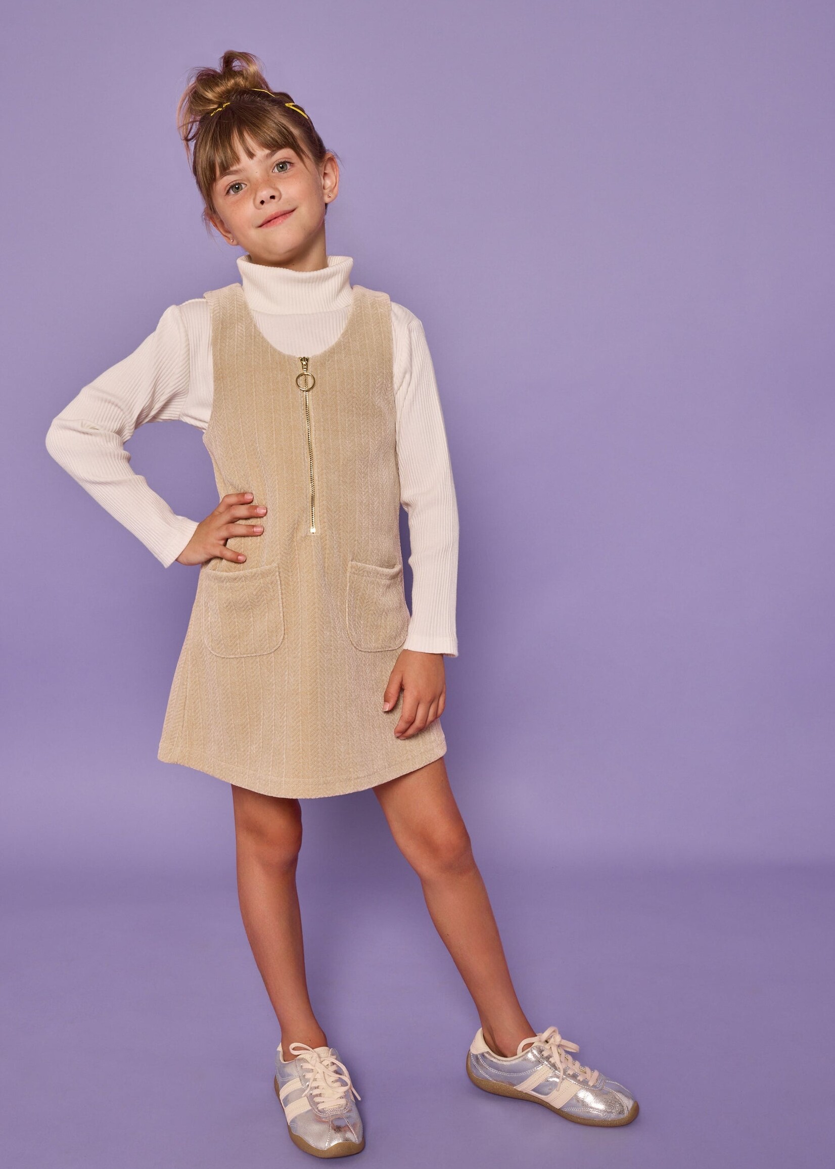 Bisby Ribbed Turtleneck - Ivory