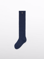 Abel & Lula Rib Knit Knee High Socks Blue