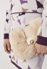 Abel & Lula Faux Fur Purse Cream