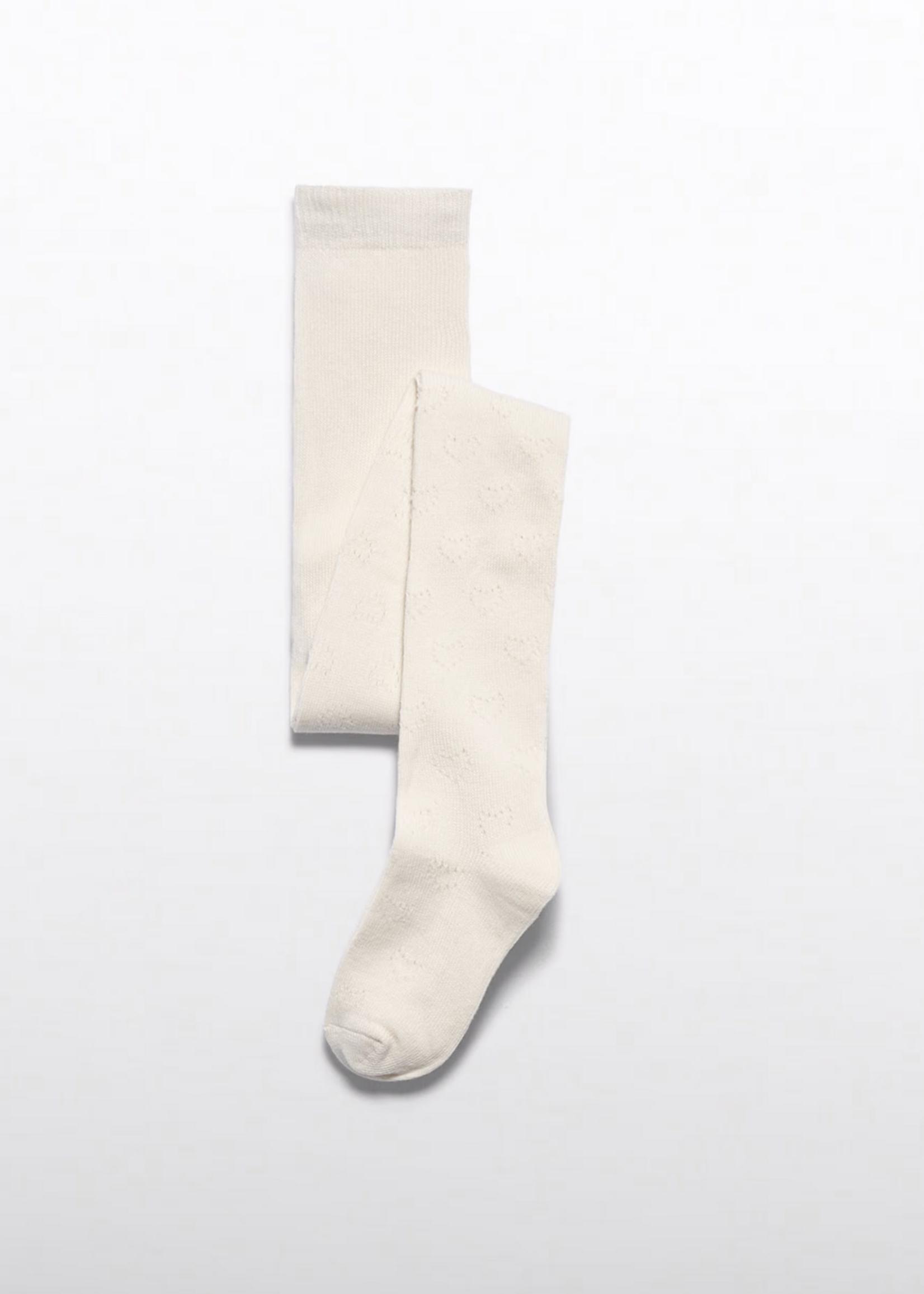 Abel & Lula Heart Tights Oat