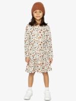 Deux par Deux Organic Cotton Dress Printed Squirrels