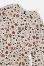 Deux par Deux Organic Cotton Dress Printed Squirrels