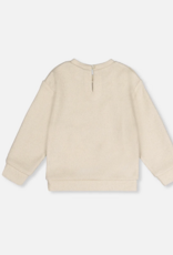 Deux par Deux Sweatshirt w/Bows Off White
