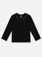 Deux par Deux Organic Cotton T-shirt w/Peterpan Collar