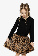 Deux par Deux Organic Cotton T-shirt w/Peterpan Collar