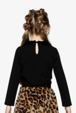 Deux par Deux Organic Cotton T-shirt w/Peterpan Collar