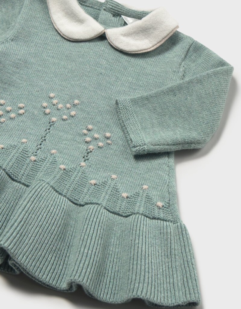 Mayoral Sage Knit Dress