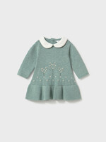 Mayoral Sage Knit Dress