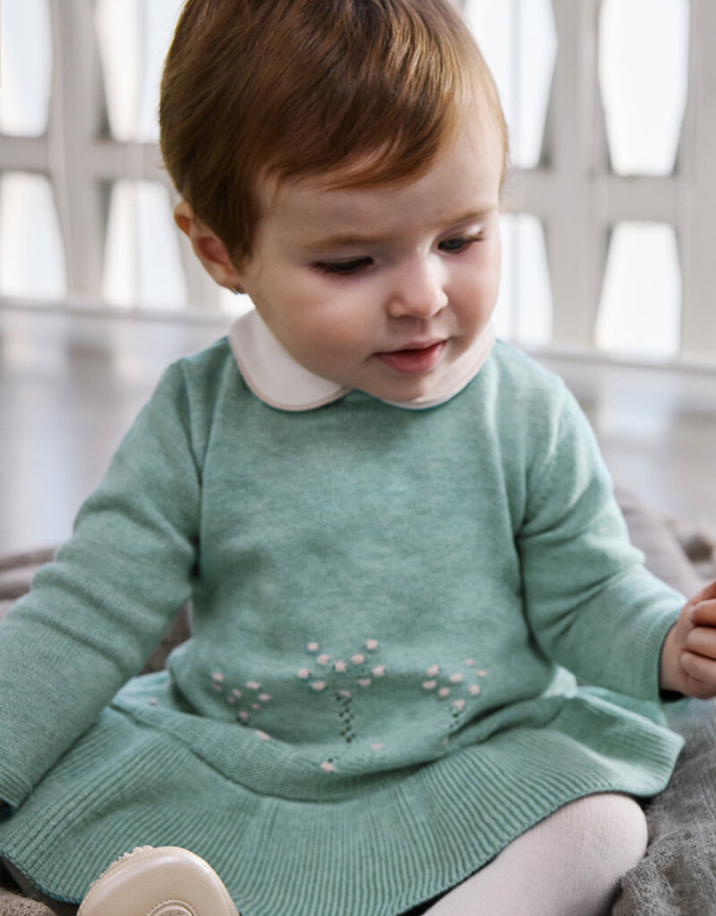 Mayoral Sage Knit Dress