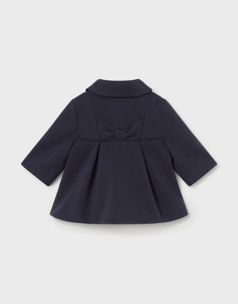 Mayoral Baby Girl Navy Coat