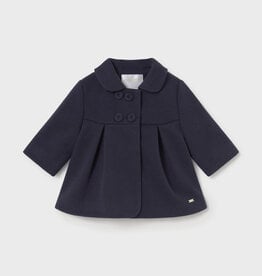 Mayoral Baby Girl Navy Coat