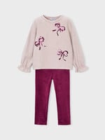 Mayoral Bow Legging Set