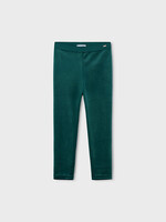 Mayoral Green Velvet Leggings